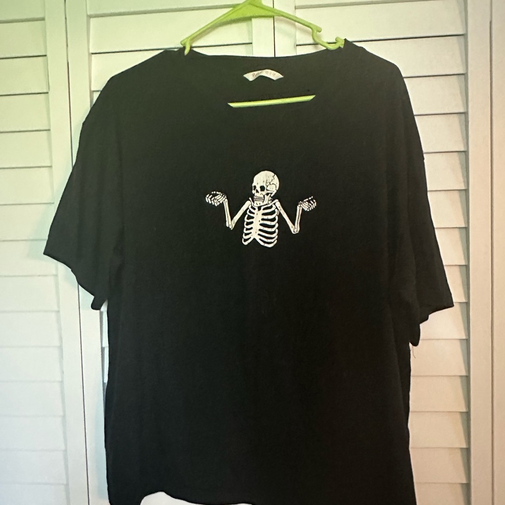 Black Skeleton T-Shirt